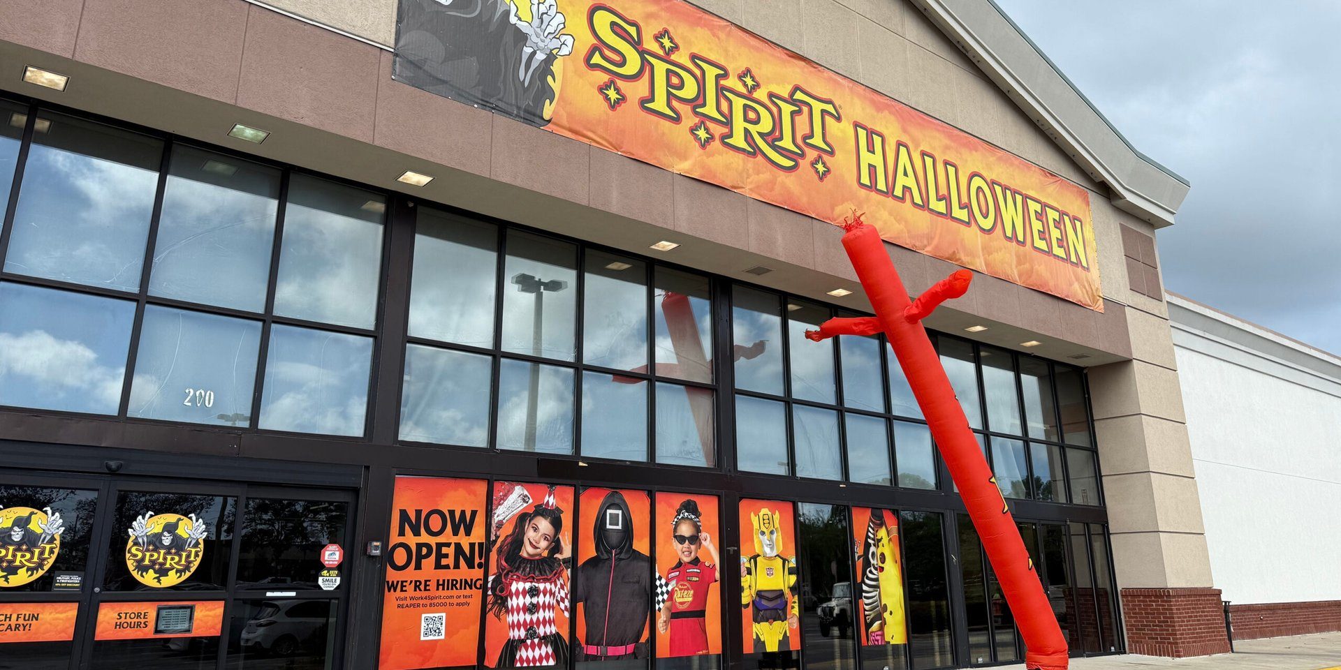 A Spirit Halloween store in Dayton Beach, Florida is pictured on Sept. 13, 2025.